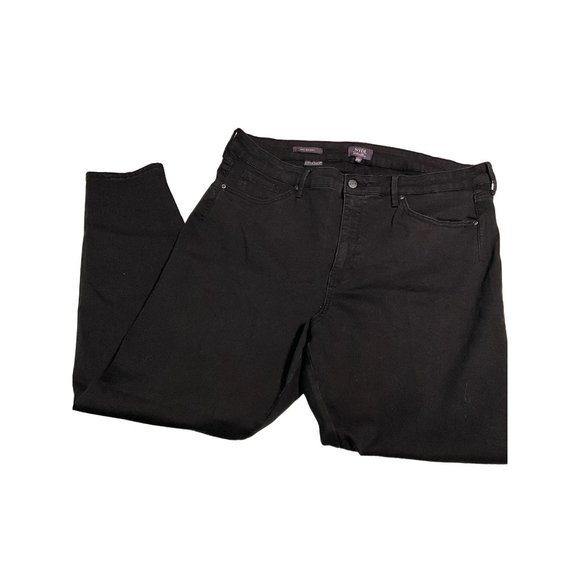 NYDJ Black Ami Skinny 18W Lift Tuck Technology Pockets‎ Zip Front - Picture 1 of 6